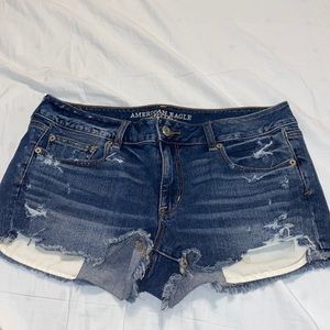 American Eagle Outfitters Dark Wash Denim Shorts